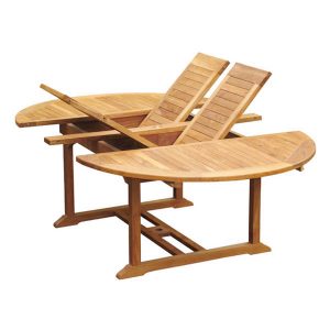Teak Extendable Table
