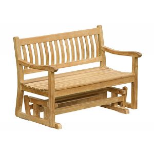 Teak Glider Bench 48