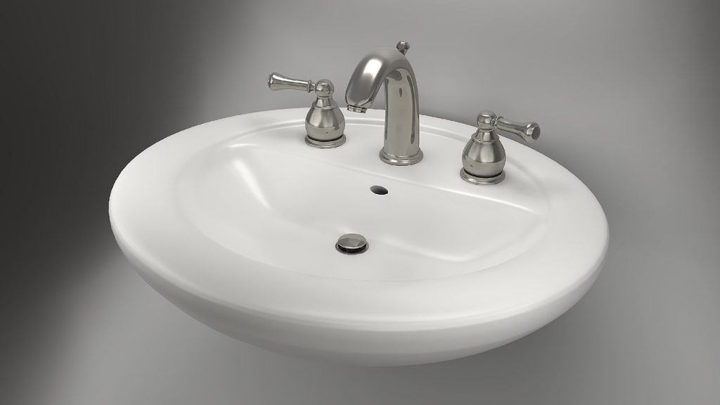 Sink and faucet